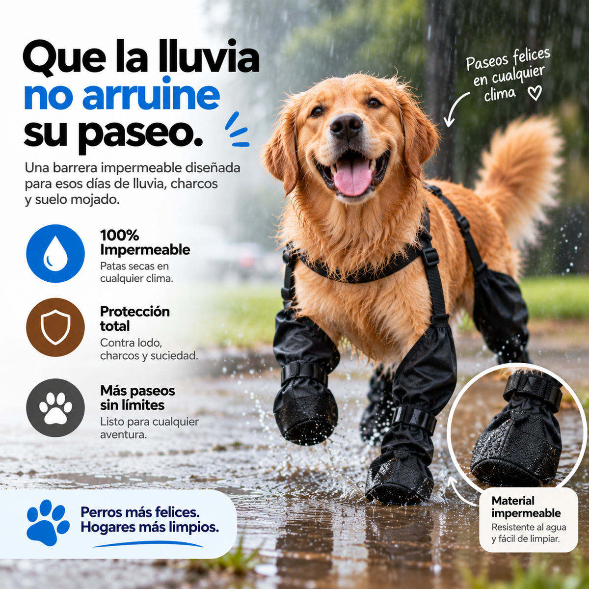 Protector Impermeable para Perros