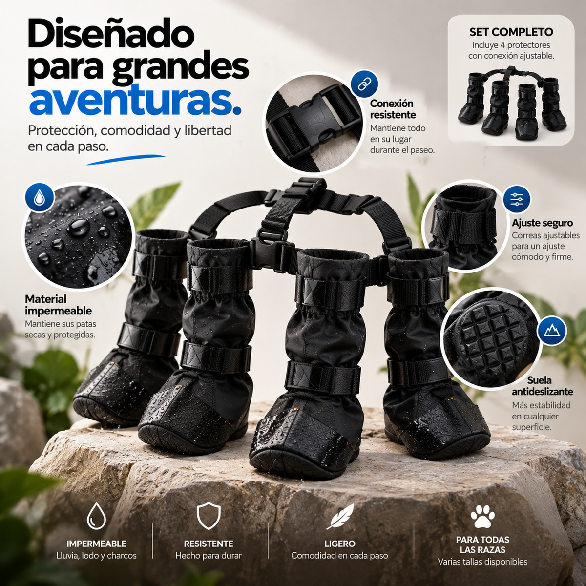 Protector Impermeable para Perros